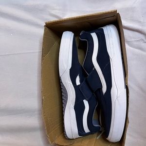 Vans Kyle Pro 2 Navy Blue White Skate Shoes Men's Size 12 No Box Lid